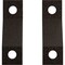 Ekena Millwork Premium Z-Brackets for Barn Door Track (set of 2), Arch Bronze GB6001TZAB - alternate 1